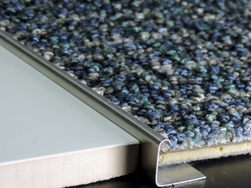 Perfil Inox L para Acabamento de Porcelanato e Azulejo
